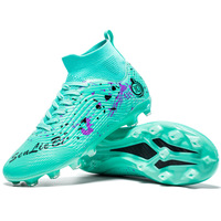 Nouvelles chaussures de football professionnelles à bas prix, semelle antidérapante en TPU, respirantes, chaussures de football pour jeunes pour l'entraînement sportif