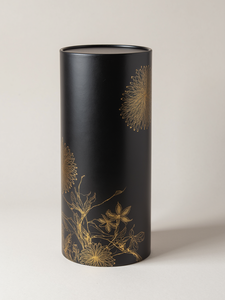 หลอดกระดาษสำหรับใส่ชากาแฟดีไซน์เรียบหรูสีดำทอง - Product Image 5