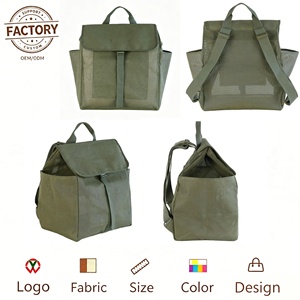BSCI Factory Custom Color Large Breathable Mesh Backpack Lightweight See Through Beach <strong>Bag</strong> Multi Purpose Travel Shopping Daypack - Product Image 3
