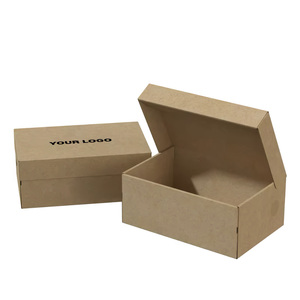 Cajas de zapatos de cartón personalizadas del fabricante con insertos corrugados Embalaje de papel rígido duradero para almacenamiento de zapatos Ecológico - Product Image 3