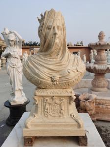 Diseño personalizado estatua cabeza romana mármol busto escultura de mármol - Product Image 2