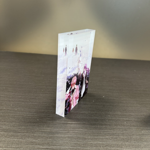 Uv in ấn tùy chỉnh Acrylic hiển thị logo khối ảnh với nhiều lớp in ấn - Product Image 4