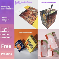 Boîte en carton multi-tailles et multi-couleurs pour cosmétiques, huiles essentielles, petits cadeaux, emballage à rabat, étui de rangement pour petites entreprises