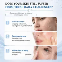 Savon au suif de bœuf GHK-CU Peptide, barre nettoyante hydratante pour le visage, mousse riche, hydratation profonde, soin de la peau avec filet moussant 100g