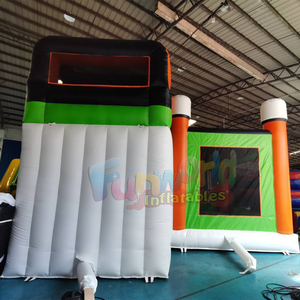 <b>Inflatable</b> bouncy castle commercial bounce house with slide combo jumpers for outdoor party and events - Product Image 3