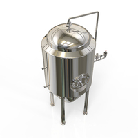 Cuve de fermentation de bière 200L 300L 500L Cuve de fermentation à enveloppe conique Cuve de fermentation conique