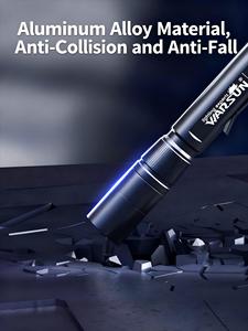 Kính thiên văn zoom Clip USB có thể sạc lại 18650 Hợp kim nhôm không thấm nước LED bút ánh sáng cắm trại khẩn cấp sử dụng đa chức năng - Product Image 5