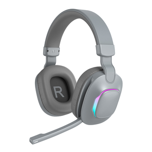 Tai Nghe <span class=keywords><strong>Bluetooth</strong></span> Âm Thanh Màu Xanh Dương Chuyên Nghiệp Tai Nghe Chơi Game Rgb Không Dây Có Mic - Product Image 1