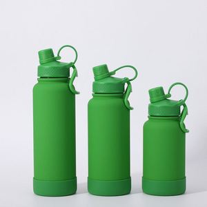 Vaso Térmico Ecológico de Doble Pared de Acero Inoxidable, Botella de Agua para Beber Directamente, Jarra de Agua Deportiva con Aislamiento al Vacío - Product Image 4