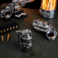 EDC Destroyer Diapason Grenade Push Slider Fidget Spinner Magnétique Cliquet Métal Décompression Du Bout Des Doigts Gyro Soulagement Du Stress