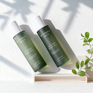 Envase de Lujo Personalizado para Cosméticos Vacíos, Muestra Gratuita, Botella de Vidrio con Bomba para Lociones Faciales y Cuidado de la Piel de 50ml, 100ml, 120ml - Product Image 2