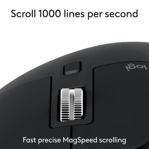 <span class=keywords><strong>Souris</strong></span> sans fil rechargeable <span class=keywords><strong>Logitech</strong></span> <span class=keywords><strong>MX</strong></span> <span class=keywords><strong>Master</strong></span> 3S, 8000 DPI réglables, rétroéclairage RVB, 7 boutons programmables, Darkfield, ergonomique - Product Image 4