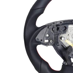 Volant Chevrolet <span class=keywords><strong>Camaro</strong></span> en cuir Nappa et fibre de carbone pour Chevrolet <span class=keywords><strong>Camaro</strong></span> 2007-2011 - Product Image 3