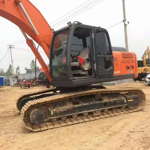 รถขุดตีนตะขาบฮิตาชิ ZX210 มือสอง น้ำหนัก 21 ตัน ระบบไฮดรอลิก ZAxis รถขุดหนัก ชั่วโมงการทำงานต่ำ บุ้งกี๋ 0.8 ลิตร พร้อมเกียร์ ปั๊มเกียร์ ลูกปืน ขาย - Product Image 1