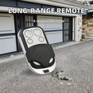 433Mhz 4 botones de largo alcance ABS puerta eléctrica puerta de garaje <span class=keywords><strong>Control</strong></span> remoto duplicador código de aprendizaje automático 12V <span class=keywords><strong>RF</strong></span> Universal - Product Image 3