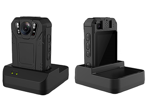 Caméra corporelle de surveillance 4G de qualité industrielle avec navigation GPS, double micro, réduction du bruit, IP66 pour la patrouille routière - Product Image 2