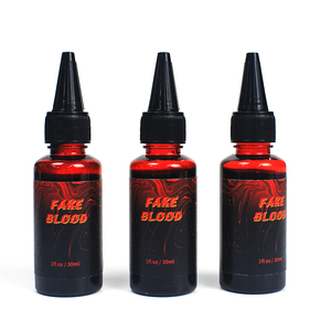 Gel de Sangre Roja Profesional para Halloween, Efecto de Escamas Coaguladas, Pintura Corporal y Facial Realista, Sellador de Heridas de Terror - Product Image 1