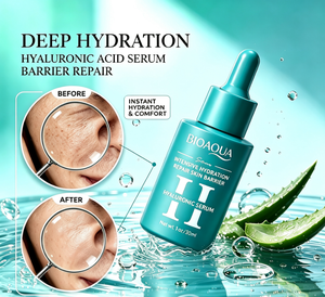 Ensemble de sérums <span class=keywords><strong>pour</strong></span> le visage 3 en 1 VC Rétinol HA Peaux sèches/grasses/mixtes/sensibles Toutes saisons Technologie de micro-absorption Essence anti-âge OEM - Product Image 4