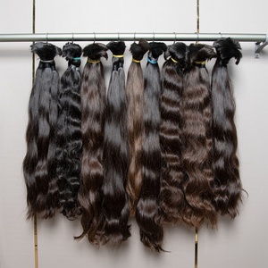 Fornitura Professionale di <span class=keywords><strong>Capelli</strong></span> Umani Vergini Russi a Doppia Trama - Product Image 1