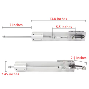 Aktuator Linier Siklus Bolak-balik 12V DC12V/24V Motor Teleskopik yang Dapat Disesuaikan dengan Pengontrol Kecepatan Motor DIY dengan Panjang Langkah <span class=keywords><strong>3</strong></span>-15CM - Product Image 3