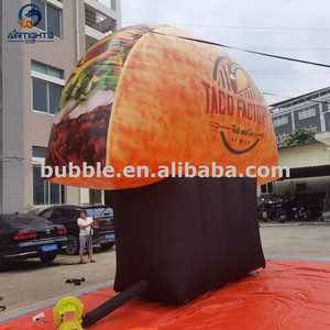 Ballon géant gonflable Taco pour toit, vente d'usine, publicité, étanche à l'air - Product Image 2