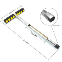 Sonde d'échantillonnage de sol de 20 pouces à poignée en T, outil tubulaire pour le golf, la pelouse, le jardin et la ferme, directement de l'usine