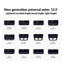 Nueva Pantalla Táctil IPS de 12.3 Pulgadas, 4G Android 10 con Android Auto Inalámbrico, GPS y DSP para el Tablero de Instrumentos del KX7 2017-2020