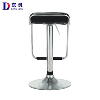 Chaise pivotante de luxe rembourrée pour la maison chaises de salon en cuir pour meubles de salon chaise de bar