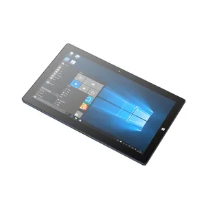 Laptop 11.6 Inci Tablet Pc 10 Jendela 2 In 1, Tablet dengan Dudukan Keyboard N4100 8GB + 128GB + SSD Layar IPS