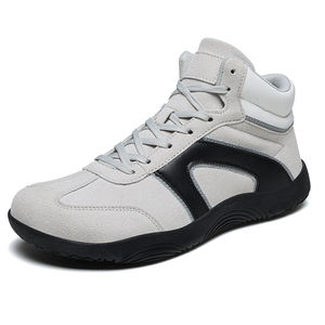 <span class=keywords><strong>Zapatillas</strong></span> Deportivas de Malla Blanca Suave con <span class=keywords><strong>Cordones</strong></span> y Puntera Ancha para Hombre, Zapatos Casuales para Exteriores con Suela de Goma ODM, Zapatos Descalzos - Product Image 1