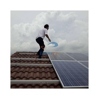 Système solaire commercial EmperySolar 5kWh 10kWh, batterie Lifepo4 montée sur rack, panneau solaire PV, suivi à 1 axe, montage par trempage à chaud