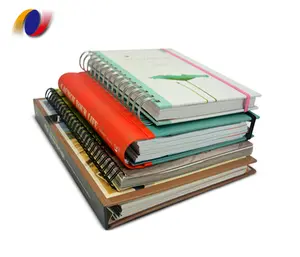 Cheap price custom Wire-o spiral binding book full coloring printing perfect binding printing print custom