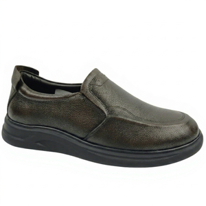 Mocasines Dlords para Hombre, de Cuero Genuino, Sin Cordones, con Plantilla Acolchada de EVA, Suela de Goma, Forro de Jersey, Color Sólido, para Todas las Temporadas - Product Image 1