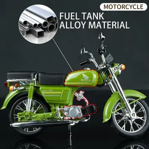 Motocyclette miniature en alliage HY HY-M10-2A à l'échelle 1:10, jouet pour les enfants de 5 ans et plus, <span class=keywords><strong>cadeau</strong></span> unisexe - Product Image 6