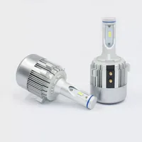 Ampoules de phares LED H7 80W 10000lm 6000K Blanc Kit de conversion de phares de voiture pour VW Golf GTI Amélioration des feux antibrouillard
