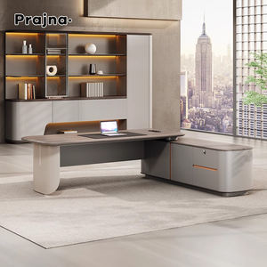 โต๊ะผู้บริหารสำนักงานทำจากซีอีโอแฟชั่นทันสมัยทันสมัยสำหรับธุรกิจนิยายวิทยาศาสตร์หรูหราระดับไฮเอนด์ - Product Image 5