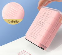 Stempel Nama Flash 5 in 1 untuk Kelas, Pengajaran, Pembetulan Tugas, TK, Sekolah, Anak-anak