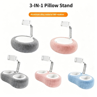 Support de téléphone pour lit Lazy Pillow 360 °   Support de téléphone universel réglable pour canapé de chambre à coucher, antidérapant pour regarder des vidéos et lire