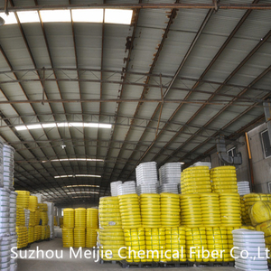 Sợi Staple Polyester Viscose 2,5D * 51Mm Sợi Staple Polyester 1.38 Lm 4d 51Mm Sợi Staple Polyester Sd Eslon - Product Image 1