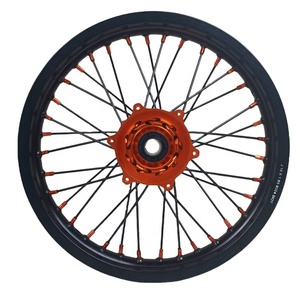 Jeu de roues en aluminium CNC 18" 19" 21" pour motocross MC XC <span class=keywords><strong>125</strong></span> 250 300 350 450 <span class=keywords><strong>2021</strong></span>-2024, jantes de <span class=keywords><strong>moto</strong></span> tout-terrain, pièces haute performance - Product Image 2