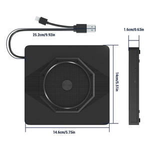 Slim External DVD CD -/+ RW Drive USB 3,0 Tipo-C Escritor portátil Quemador <span class=keywords><strong>Lector</strong></span> Reproductor Unidades ópticas <span class=keywords><strong>para</strong></span> <span class=keywords><strong>PC</strong></span> portátil - Product Image 4