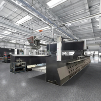 Fraiseuse à portique CNC Fanuc 3 axes robuste pour composants automobiles en laiton avec changeur d'outils automatique et CE