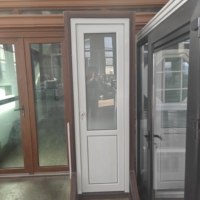 Fenêtres à guillotine en PVC vinyle, style américain, remplacement de la languette de fixation avec grille de protection pour les maisons aux États-Unis et au Canada