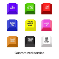Custom Keycaps Mechanical Keyboard Caps XDA OEM Cherry Profile R4 1U PBT ABS Custom Design Keycap Fidget Keychain Clicker Caps