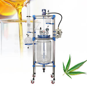 Reactor de vidrio de 150L, robustos reactores por lotes para productos químicos de alta capacidad - Product Image 1