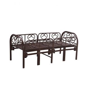 Estructura de Cama Individual Moderna de Metal, Acero o Hierro, Resistente, Plegable, para Hogar, Oficina o Habitaciones Infantiles, para Hotel, Apartamento o Casa de Campo - Product Image 2