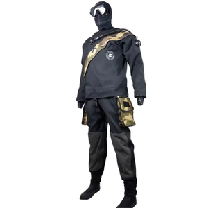 Traje de Neopreno para <span class=keywords><strong>Hombre</strong></span>, Reutilizable, Portátil, de 3 mm de Grosor, Impermeable, Transpirable, de 3 Capas, para Buceo, Kayak, Remo, Surf, Agua Fría - Product Image 2