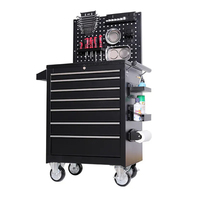 Promotion Exceptionnelle : Meilleur Prix – Chariot à Outils Robuste pour Atelier avec Coffre à Outils et Outils Inclus