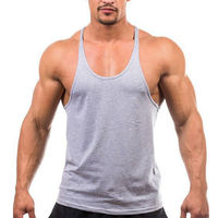 Offre Spéciale respirant Gym débardeurs musculation entraînement Stringer coton Spandex vente en gros hommes débardeurs