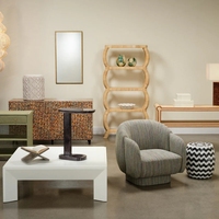 Meuble d'entrée personnalisable en cuir pleine fleur, table d'appoint, console en bois pour salon